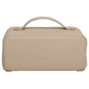 Alice Wheeler London Mini Luxury Train Case - Stone Beige