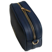 Alice Wheeler London Mini Mayfair Camera Crossbody Bag - Navy