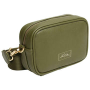 Alice Wheeler London Mini Soho Camera Crossbody Tas - Olijfgroen