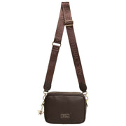 Alice Wheeler London Soho Camera Cross Body Tas - Chocoladebruin