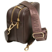 Alice Wheeler London Soho Camera Cross Body Tas - Chocoladebruin
