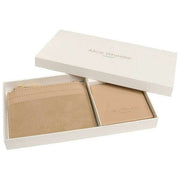 Alice Wheeler London Veronica portemonnee en compacte spiegelcadeauset - zandbeige