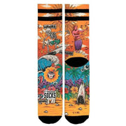 American Socks Hawaii Mid High Socks - Orange