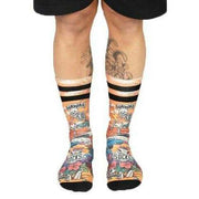 American Socks Hawaii Mid High Socks - Orange