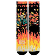 American Socks Welcome to Hell Mid High Socks - Black