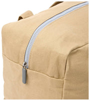 Roka Sloane middelgrote draagtas van katoenen canvas - Safari Beige