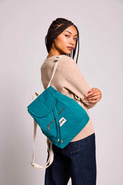 Hindbag Eliot Mini Rugzak - Pauwblauw