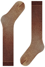 Falke Glitter 30 Denier Kniekousen - Barolo/Goud