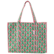 elie-beaumont-serendipity-cotton-quilted-tote-bag---lotus-greenpink-34348186