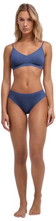 Falke Daily Seamless Slip - Kapitein Blauw