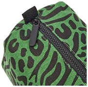 Roka Mayfair kleine katoenen canvas toilettas - Artisjokgroen