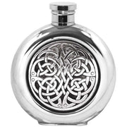 english-pewter-company-4oz-round-celtic-disk-flask---silver-34473084