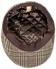 Dents Stanwick Tweed platte pet - bruin