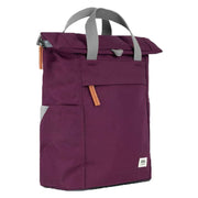 roka-finchley-a-small-recycled-canvas-backpack---cherry-lacquer-burgundy-34462506