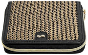 Stackers Vierkant Sieradenrol - Zwart Raffia