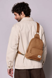 Achtertas Felix Sling Bag - Kaneelbruin
