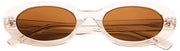MessyWeekend Lola Blue Light Zonneleesbril - Bruin/Paloma Beige