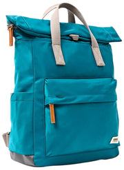 Roka Canfield B medium rugzak van gerecycled nylon - Noordzeeblauw