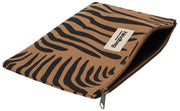 Hindbag Ema Medium etui met ritssluiting - Zebra Cinnamon Brown