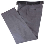 BRUHL Robert Lightweight Wool Mix Smart Trousers - Anthracite Grey