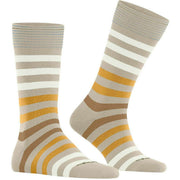 Burlington Blackpool Sokken - Desert Mis Beige