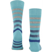 Burlington Blackpool Sokken - Key Largo Blauw