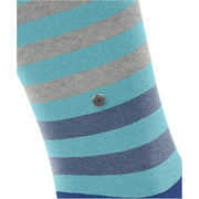 Burlington Blackpool Sokken - Key Largo Blauw