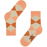 Burlington Bonnie Korte Sokken - Perzik Oranje