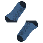 Burlington Carrington Sneaker Socks - Marine Navy