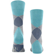 Burlington Clyde Sokken - Key Largo Blauw