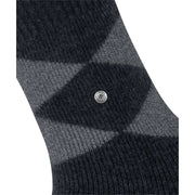 Burlington Cosy Slipper Sokken - Zwart