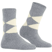 Burlington Cosy Slipper Sokken - Grijs Mel