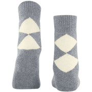 Burlington Cosy Slipper Sokken - Grijs Mel