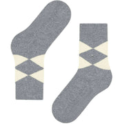 Burlington Cosy Slipper Sokken - Grijs Mel