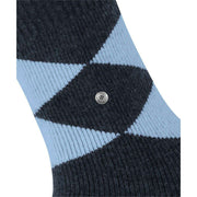 Burlington Cosy Slipper Sokken - Middernachtblauw