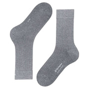 Burlington Duke Street Sokken - Staal Mel