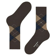 Burlington Dundee Socks - Buckeye Brown