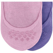Burlington Everyday 2-pack onzichtbare sokken - vingerhoedskruid lila