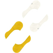 Burlington Everyday 2-pack onzichtbare sokken - gebroken wit