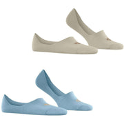 Burlington Everyday 2-pack No Show sokken - Patagonia blauw