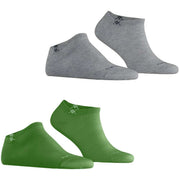 Burlington Everyday 2-pack sneakersokken - Fairway groen