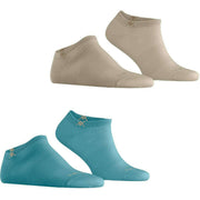 Burlington Everyday 2-pack sneakersokken - Key Largo Blue
