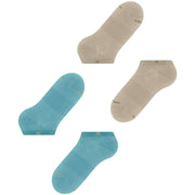 Burlington Everyday 2-pack sneakersokken - Key Largo Blue