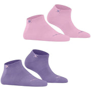 Burlington Everyday 2-pack sneakersokken - Lila