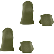 Burlington Everyday 2-pack sneakersokken - Salvia groen