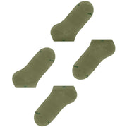 Burlington Everyday 2-pack sneakersokken - Salvia groen