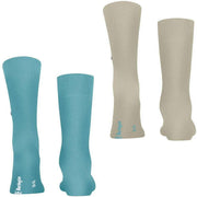 Burlington Everyday 2-pack sokken - Key Largo Blue