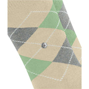 Burlington Everyday Argyle 2-pack sokken - crèmebeige