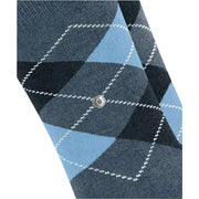 Burlington Everyday Argyle 2-pack sokken - licht denimblauw