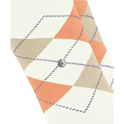 Burlington Everyday Argyle 2-pack sokken - gebroken wit